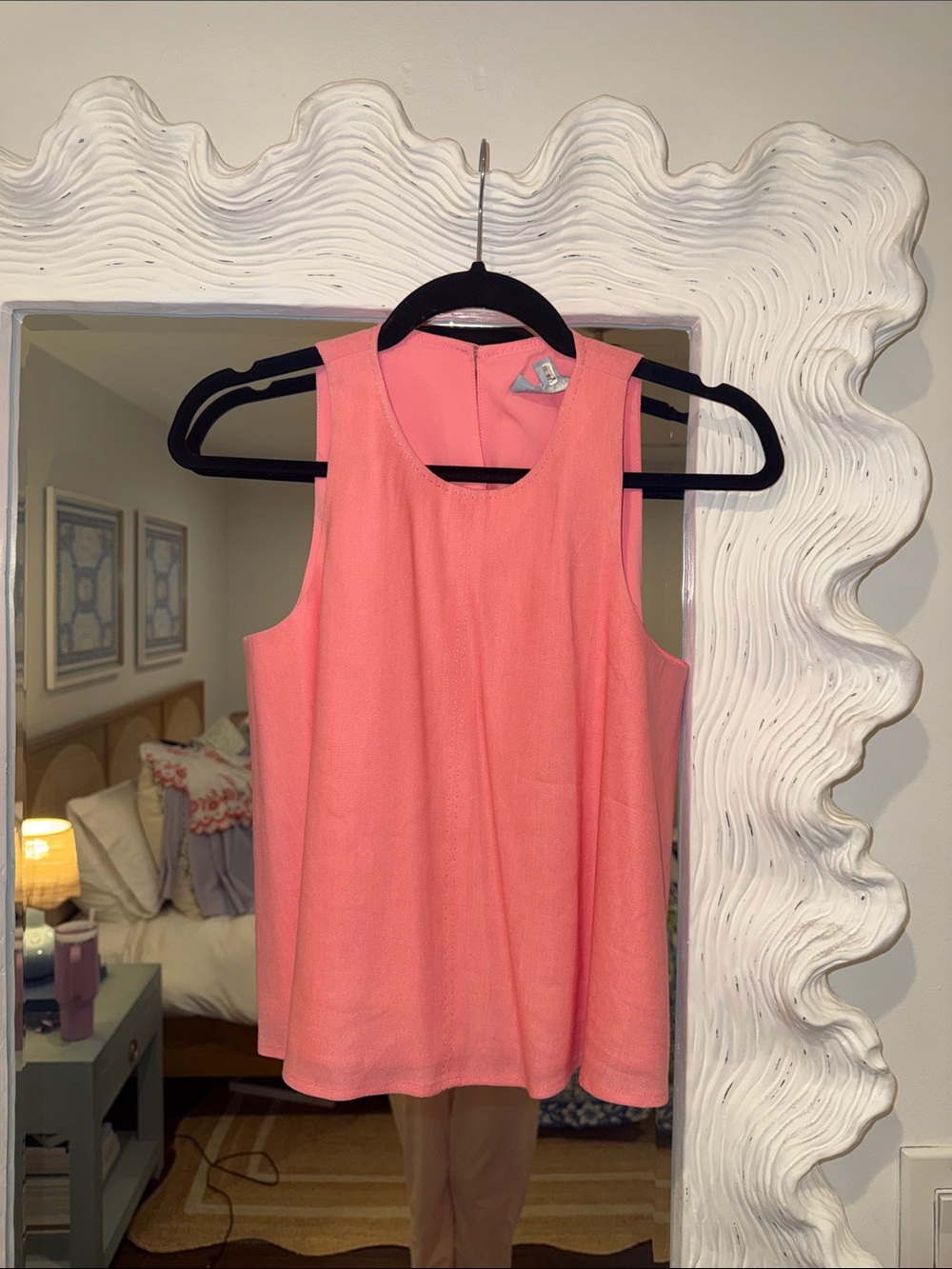 ANTONIO MELANI Coral Sleeveless Tank